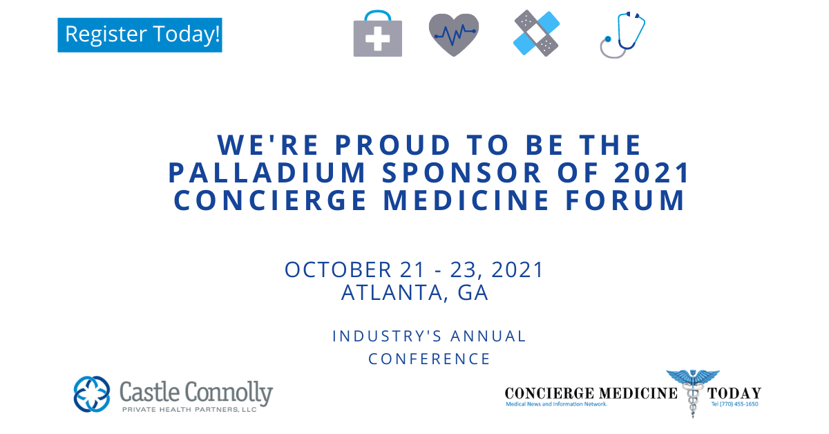 CCPHP is a proud sponsor of the Concierge Medicine Forum