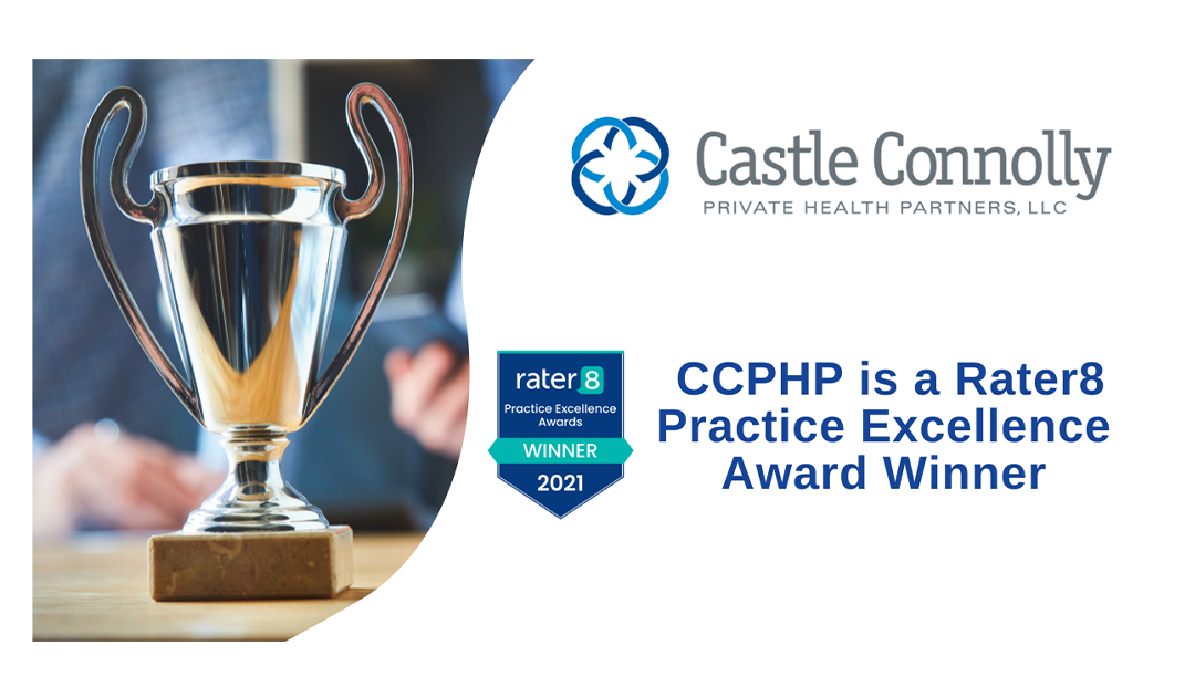 Castle Connolly Private Health Partners Is Proud to Receive rater8 Practice Excellence Award